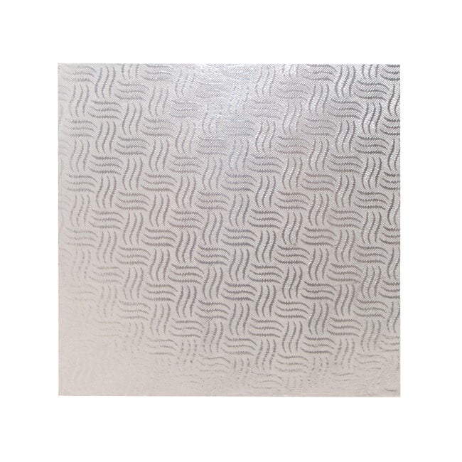 Mason Cash Silver Cake Board Square - 12"